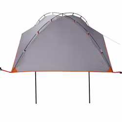 vidaXL Car Tent Blue Waterproof tent garden tent outdoor shelter camping tent - grey and orange - Additional view 5