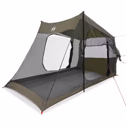 vidaXL Car Tent 2-Person Camouflage Waterproof tent garden tent - olive green