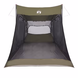 vidaXL Car Tent 2-Person Camouflage Waterproof tent garden tent - olive green - Additional view 4