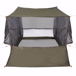 vidaXL Car Tent 2-Person Camouflage Waterproof tent garden tent - olive green - Additional view 7