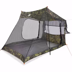vidaXL Car Tent 2-Person Camouflage Waterproof tent garden tent - camouflage