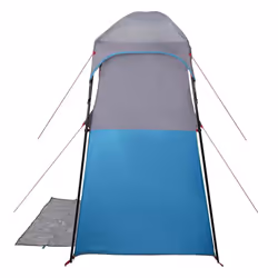 vidaXL Shower Tent 2-Person Patio Privacy Tent Toilet Tent Shelter Waterproof - blue - Additional view 7