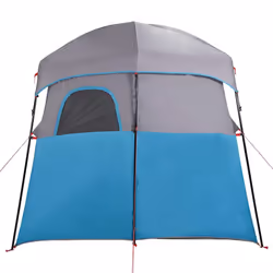 vidaXL Shower Tent 2-Person Patio Privacy Tent Toilet Tent Shelter Waterproof - blue - Additional view 8