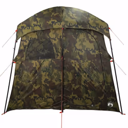 vidaXL Shower Tent 2-Person Patio Privacy Tent Toilet Tent Shelter Waterproof - camouflage - Additional view 6