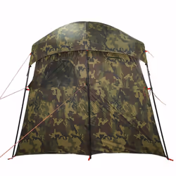 vidaXL Shower Tent 2-Person Patio Privacy Tent Toilet Tent Shelter Waterproof - camouflage - Additional view 8