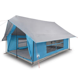 vidaXL Camping Tent 5-Person Outdoor Lightweight Tent Dome Tent Waterproof - blue