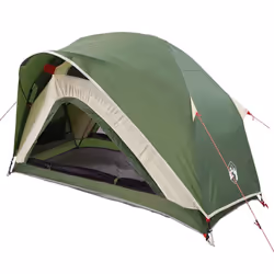 vidaXL Camping Tent 1-Person Blue Waterproof tent camping shelter - green