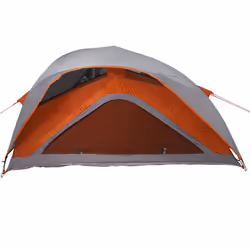 vidaXL Camping Tent 1-Person Blue Waterproof tent camping shelter - grey and orange - Additional view 5
