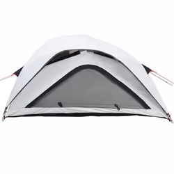 vidaXL Camping Tent 1-Person Blue Waterproof tent camping shelter - white blackout - Additional view 5