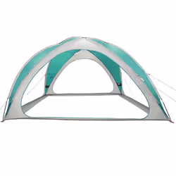vidaXL Party Tent Grey Waterproof tent garden tent outdoor shelter - sea green - Additional view 4