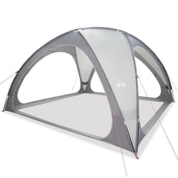 vidaXL Party Tent Grey Waterproof tent garden tent outdoor shelter - grey