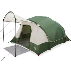 vidaXL Family Tent Tunnel 8-Person Green Waterproof tent garden tent - green