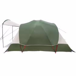 vidaXL Family Tent Tunnel 8-Person Green Waterproof tent garden tent - green - Additional view 6