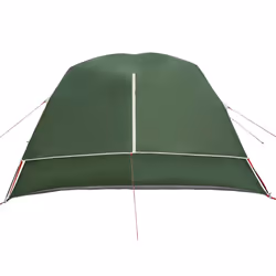 vidaXL Camping Tent Cabin 4-Person Grey and Orange Waterproof tent - green - Additional view 7