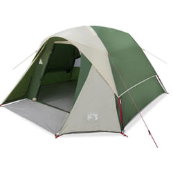 vidaXL Family Tent Cabin 6-Person Green Waterproof tent garden tent - green