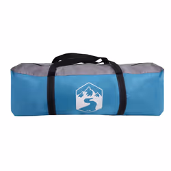 vidaXL Family Tent Cabin 6-Person Grey and Orange Waterproof tent garden tent - blue - Additional view 7