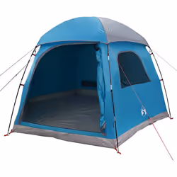 vidaXL Family Tent Igloo 6-Person Green Waterproof tent garden tent - blue - Additional view 2