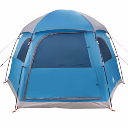 vidaXL Family Tent Igloo 6-Person Green Waterproof tent garden tent - blue - Additional view 5