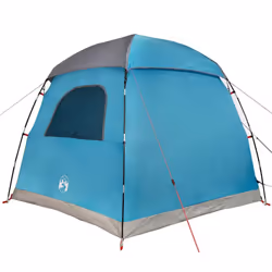 vidaXL Family Tent Igloo 6-Person Green Waterproof tent garden tent - blue - Additional view 6