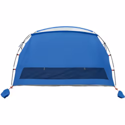 vidaXL Beach Tent 2-Person Grey Waterproof tent garden tent outdoor shelter - azure blue - Additional view 7