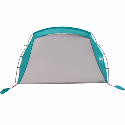 vidaXL Beach Tent 2-Person Grey Waterproof tent garden tent outdoor shelter - sea green - Additional view 5
