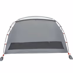 vidaXL Beach Tent 2-Person Grey Waterproof tent garden tent outdoor shelter - grey - Additional view 7