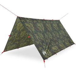 vidaXL Camping Tarp Outdoor Tarpaulin Shelter Sunshade Tent Tarp Waterproof - camouflage, 306 x 306 cm
