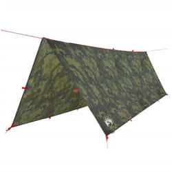 vidaXL Camping Tarp Outdoor Tarpaulin Shelter Sunshade Tent Tarp Waterproof - camouflage, 406 x 306 cm