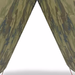 vidaXL Camping Tarp Outdoor Tarpaulin Shelter Sunshade Tent Tarp Waterproof - camouflage, 506 x 306 cm - Additional view 5