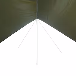 vidaXL Camping Tarp Tarpaulin Shelter Sunshade Tent Tarp Camouflage Waterproof - olive green - Additional view 5