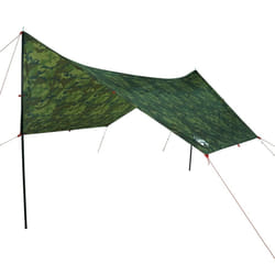vidaXL Camping Tarp Tarpaulin Shelter Sunshade Tent Tarp Camouflage Waterproof - camouflage