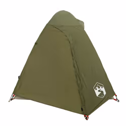 vidaXL Camping Tent 4 Persons Portable Outdoor Hiking Dome Tent Waterproof - olive green, 2-person - Additional view 6