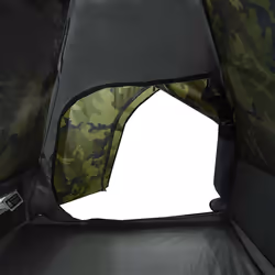 vidaXL Camping Tent 4 Persons Portable Outdoor Hiking Dome Tent Waterproof - camouflage, 2-person - Additional view 9