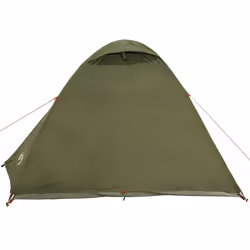 vidaXL Camping Tent 4 Persons Portable Outdoor Hiking Dome Tent Waterproof - olive green, 4-person - Additional view 7