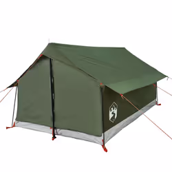vidaXL Camping Tent 2 Persons Outdoor Lightweight Tent Dome Tent Waterproof - olive green - Additional view 4