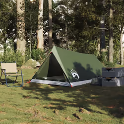 vidaXL Camping Tent 2-Person Lightweight Tent Dome Tent Waterproof - olive green