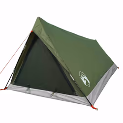 vidaXL Camping Tent 2-Person Lightweight Tent Dome Tent Waterproof - olive green - Additional view 4