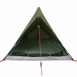 vidaXL Camping Tent 2-Person Lightweight Tent Dome Tent Waterproof - olive green - Additional view 5
