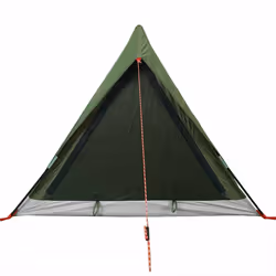 vidaXL Camping Tent 2-Person Lightweight Tent Dome Tent Waterproof - olive green - Additional view 6