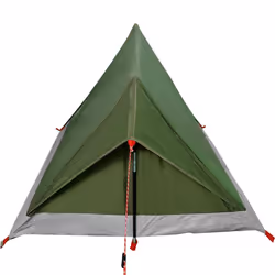 vidaXL Camping Tent 2-Person Lightweight Tent Dome Tent Waterproof - olive green - Additional view 8