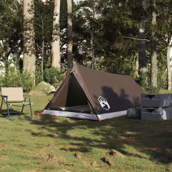 vidaXL Camping Tent 2-Person Lightweight Tent Dome Tent Waterproof - brown