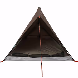 vidaXL Camping Tent 2-Person Lightweight Tent Dome Tent Waterproof - brown - Additional view 5