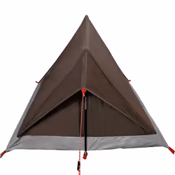 vidaXL Camping Tent 2-Person Lightweight Tent Dome Tent Waterproof - brown - Additional view 8
