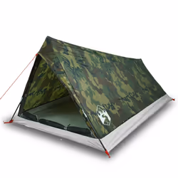vidaXL Camping Tent 2-Person Lightweight Tent Dome Tent Waterproof - camouflage