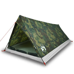 vidaXL Camping Tent 2-Person Lightweight Tent Dome Tent Waterproof - camouflage