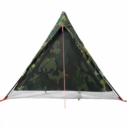 vidaXL Camping Tent 2-Person Lightweight Tent Dome Tent Waterproof - camouflage - Additional view 6