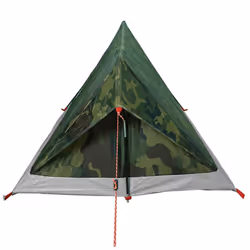 vidaXL Camping Tent 2-Person Lightweight Tent Dome Tent Waterproof - camouflage - Additional view 8