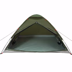 vidaXL Camping Tent Dome 4-Person Camouflage Waterproof tent camping shelter - olive green, 4-person - Additional view 5