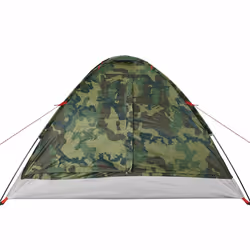 vidaXL Camping Tent Dome 4-Person Camouflage Waterproof tent camping shelter - camouflage, 4-person - Additional view 6
