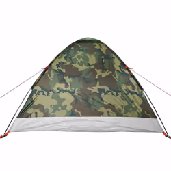vidaXL Camping Tent Dome 4-Person Camouflage Waterproof tent camping shelter - camouflage, 4-person - Additional view 8